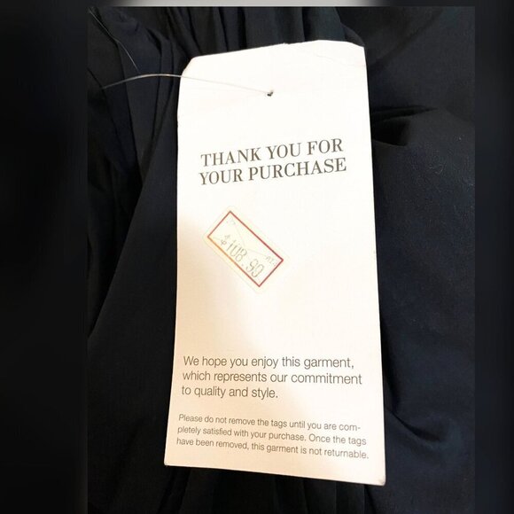 Maggy London black Sleeveless ruffle Mini Dress, Size 10, New with tag - Picture 5 of 12